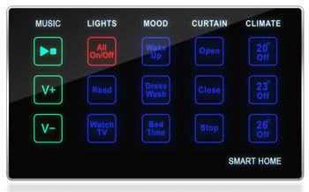 Панель прикроватная для гостиничного номера Bedroom Control Bedside Simple Touch Panel