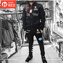 Зимний спортивный костюм Nike Off White утепленный, фото 2