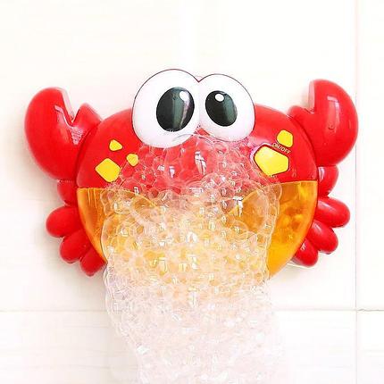 Игрушка для купания пускающая пузыри Bubble Crab, фото 2
