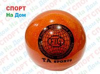 Мяч TA sports для пилатеса, художественной гимнастики (цвет красный)