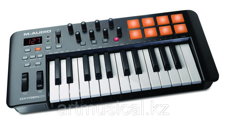 MIDI-Клавиатура M-Audio Oxygen 25 IV - фото 1 - id-p69731939