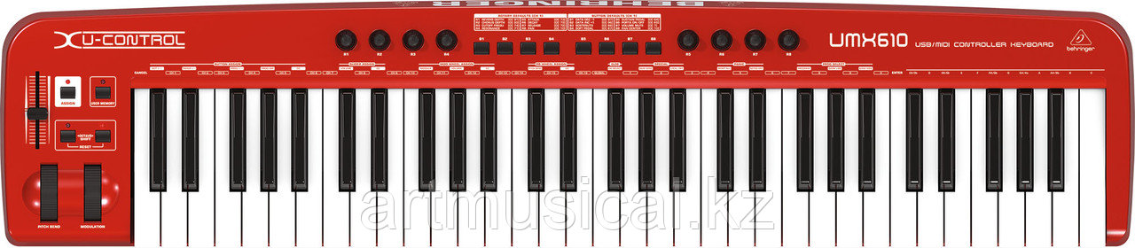 MIDI-клавиатура Behringer U-CONTROL UMX610 - фото 2 - id-p69732013