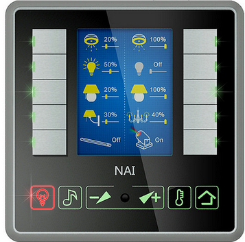 Смарт-панель с дисплеем NDP- NAI Nice Color Dynamic Display Home Panel (G4s)