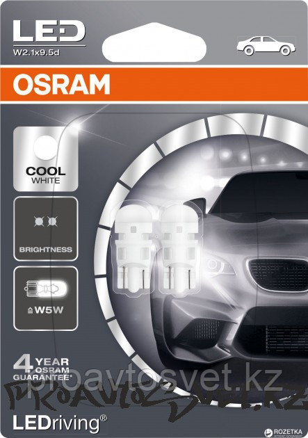 2880CW-02B W5W 1W12V OSRAM уп 2 шт. цена 1 шт