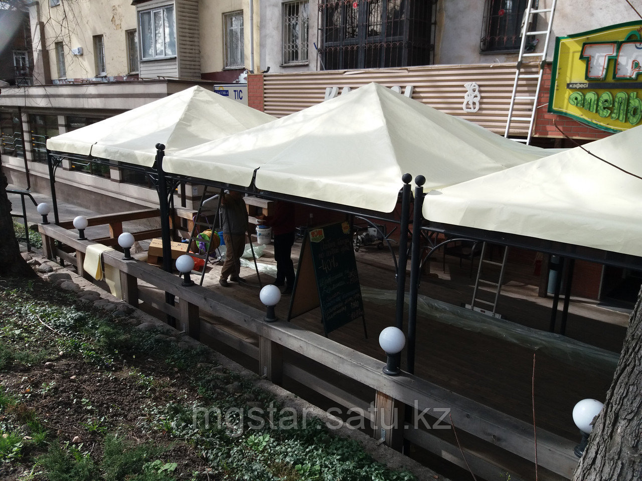 Изготовление шатров
