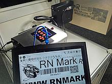 Крупносимвольный принтер высокого разрешения RN Mark Е1-72 (печать под любым углом информации до 72 мм)