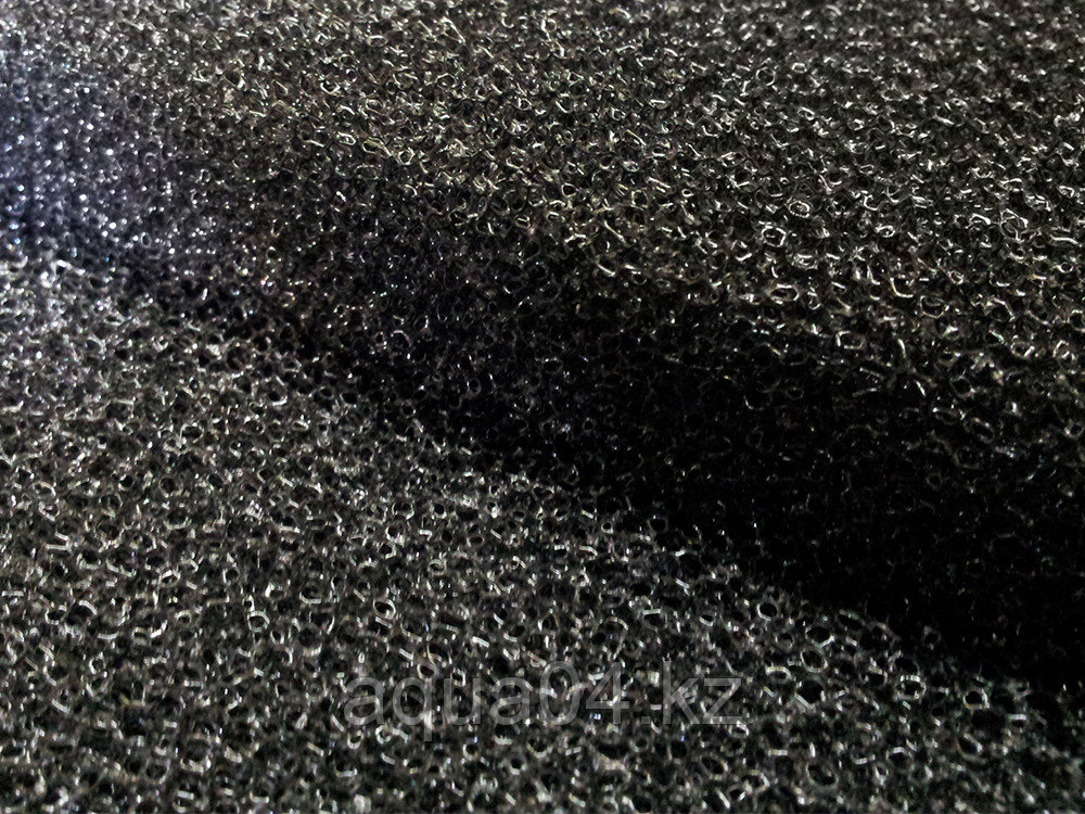 Фильтр поролоновый серого цвета мелкопористый (50*50*2 см) - фото 2 - id-p69738618