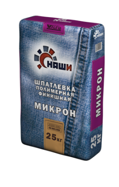 Шпатлевка полимерная Микрон "Наши"
