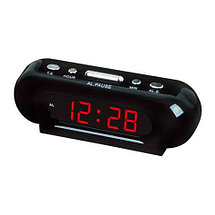 Часы электронные сетевые с будильником LED ALARM CLOCK VST-716 (Зеленый), фото 2