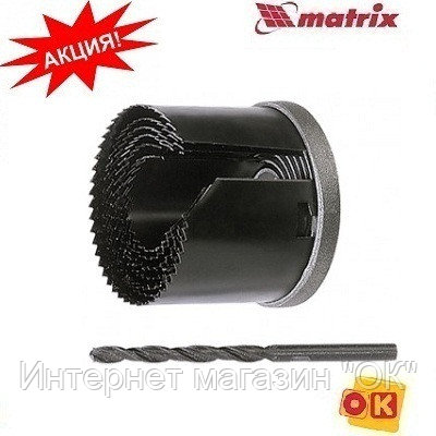 Пила кольцевая, 60-67-74-81-95 мм, 1,5" MATRIX, фото 2