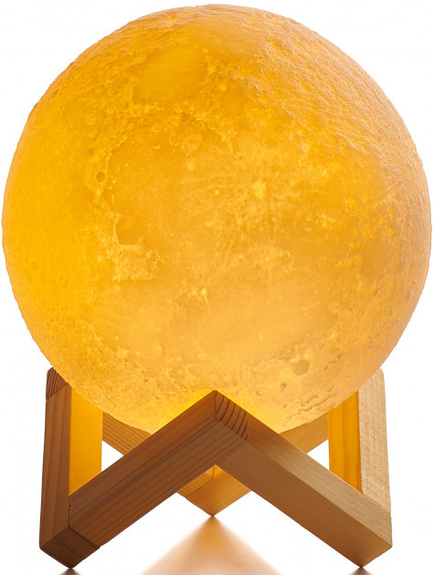 Светильник шар Moon Lamp настольный 3D - фото 1 - id-p69744647