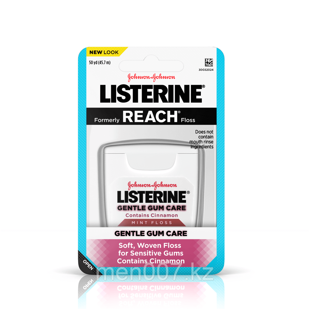 Listerine Reach Gentle Gum Care 45.7 метров (Зубная нить для чувствительных зубов)