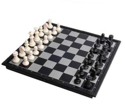 Настольная игра магнитная 3 в 1 {шахматы, шашки, нарды} - фото 3 - id-p69745517