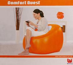 Кресло надувное Bestway «Комфорт» 75046 (Оранжевый)