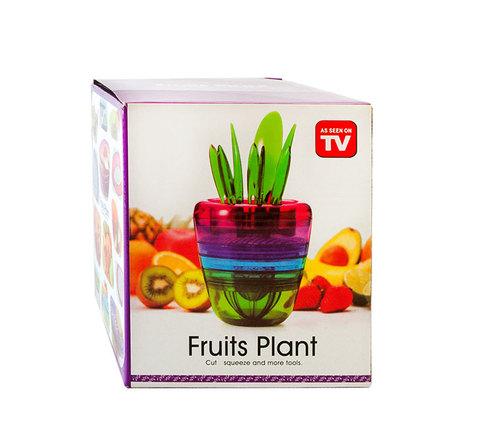 Набор для очистки и нарезки фруктов Fruits Plant [14 предметов] - фото 2 - id-p69745944