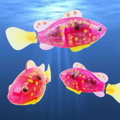 Интерактивная игрушка "Рыбка-робот" светящаяся ROBOFISH (Фиолетовый) - фото 6 - id-p69746305