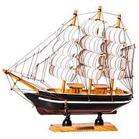 Парусник в миниатюре из дерева «Sailing ships» (Маленький)