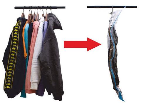 Вакуумный пакет для хранения одежды и постельного белья с клапаном For Clothing (70х110 см) - фото 2 - id-p69746333