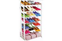 Стеллаж для обуви AMAZING SHOE RACK [4, 7 полок] (12 пар)