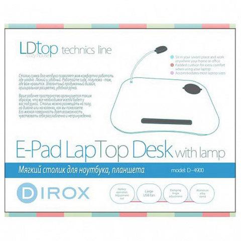 Столик мягкий для ноутбука, планшета E-Pad Lap Top Desk - фото 2 - id-p69746926