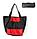 Сумка складная Magic Bag [25 л] с кармашками и чехлом (Оранжево-черная), фото 5