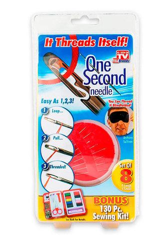 Набор чудо-иголок One Second Needle с нитками - фото 2 - id-p69747083