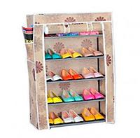 Шкаф для обуви складной тканевый Shoe Rack And Wardrobe {4-9 полок} (7 ярусов YQF-1178)