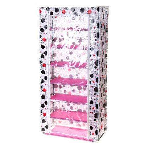 Шкаф для обуви складной тканевый Shoe Rack And Wardrobe {4-9 полок} (7 ярусов YQF-1178) - фото 3 - id-p69747139