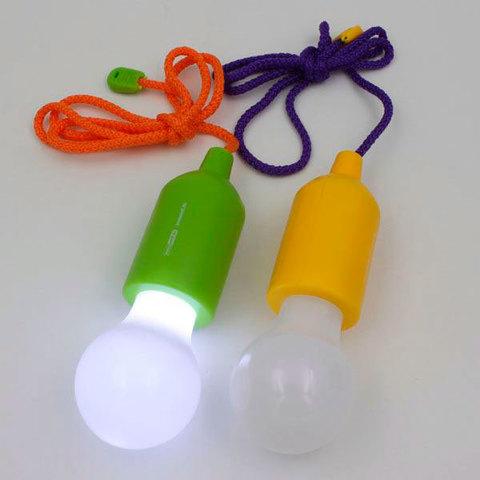Светильник светодиодный беспроводной «Лампочка» на шнурке (Желтый) - фото 4 - id-p69747220
