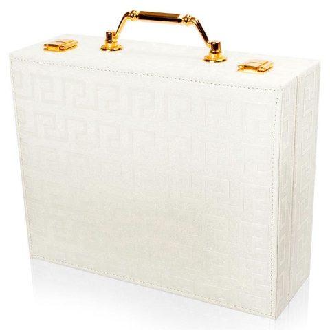 Шкатулка-чемоданчик для украшений «Фамильные драгоценности» с зеркалом - фото 2 - id-p69747241