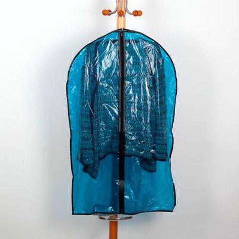 Чехол прозрачный на молнии «Доляна» для хранения одежды (95х60 см) - фото 1 - id-p69747293