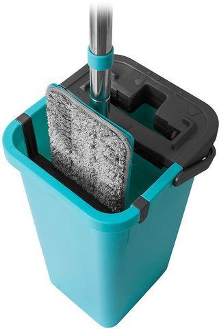 Комплект для уборки Magic Flat Mop & Bucket: швабра, ведро с отжимом - фото 2 - id-p69747309