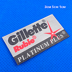 Сменные лезвия для бритв, 5 шт "Gillette Rubie"
