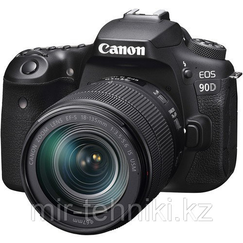 Фотоаппарат Canon EOS 90D kit 18-135mm f/3.5-5.6 IS USM - фото 3 - id-p69748181