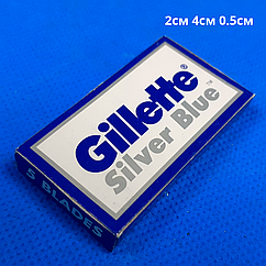 Сменные лезвия для станков "Gillette Silver Blue"