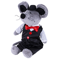 Мягкая игрушка Мышь в костюме, 26см Символ 2020 года.