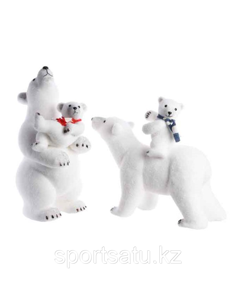 Новогодняя фигура "Белый медведь"