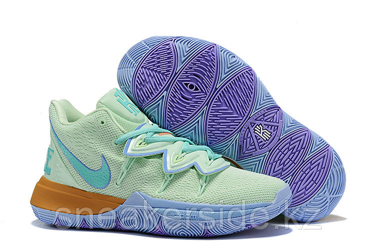 Игровые кроссовки Nikе x Nikеlodeon Kyrie 5 "Squidward" (32-46), фото 1