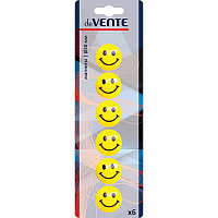 Набор магнитов Devente 6шт. d30mm "Smile" # 6021501 39.017 Набор магнитов Devente 6шт. d30mm "Smile" # 6021501