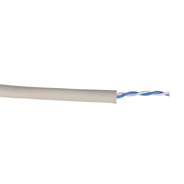 ITK BC1-C5E01-111 кабель связи витая пара ШПД U/UTP кат. 5E, 1 пара solid PVC серый (305 м) - фото 1 - id-p69776240