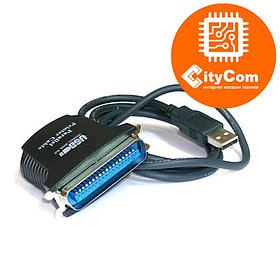 Адаптер (переходник) USB - LPT port, USB 2.0. Конвертер. Арт.1040