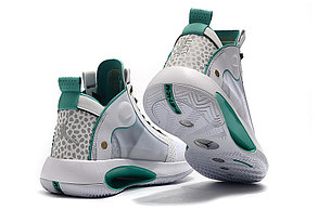 Баскетбольные кроссовки Air Jordan 34 (XXXIV) "White\Green" (40-46), фото 2