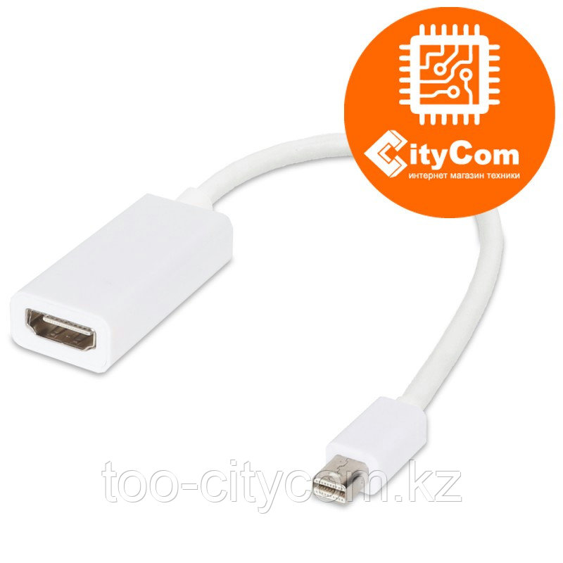 Переходник с разъема Mini DisplayPort на HDMI, Mini Dp - HDMI, для ноутбуков Apple Арт.1060