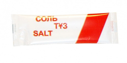 Соль (с логотипом) 1 гр., пакетированная (Sherdin)