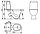 SANITA LUXE Унитаз-компакт "Max" SL DM (2х реж. арм GEBERIT, дюропласт, soft close, clip up) MAXSLCC01040513, фото 2
