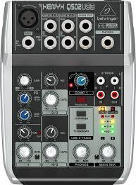 Микшерный пульт Behringer Q502USB