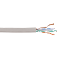 ITK LC1-C604-121 кабель витая пара U/UTP кат.6 4x2х23AWG solid LSZH нг(А)-HF серый (305 м)