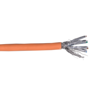 TK LC1-C6A04-611 кабель витая пара S/FTP кат.6A 4х2х23AWG solid PVC серый (305 м), фото 2