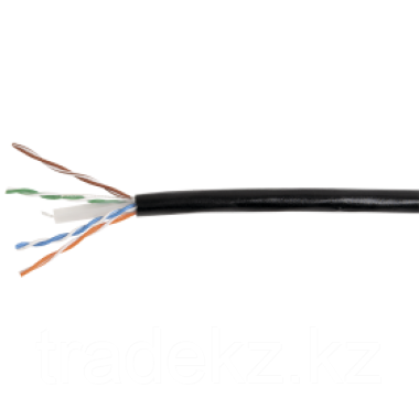 ITK LC3-C604-129 кабель витая пара U/UTP кат.6 4x2х23AWG solid LSZH нг(А)-HF черный (305 м) - фото 1 - id-p69780189