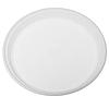 Пластиковая белая тарелка диаметр 205мм